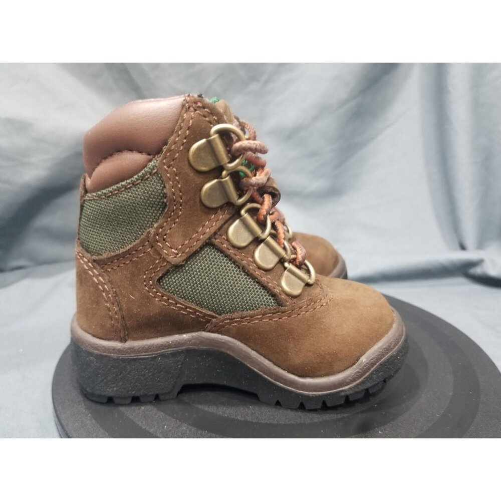 Timberland Unisex Toddler 6-Inch Waterproof Field Boot Medium brown - Picture 2 of 7